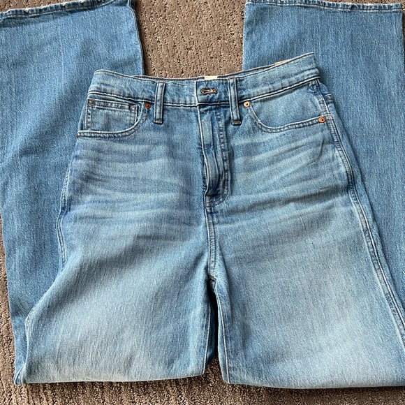 Madewell high rise flare jeans - Picture 7 of 9